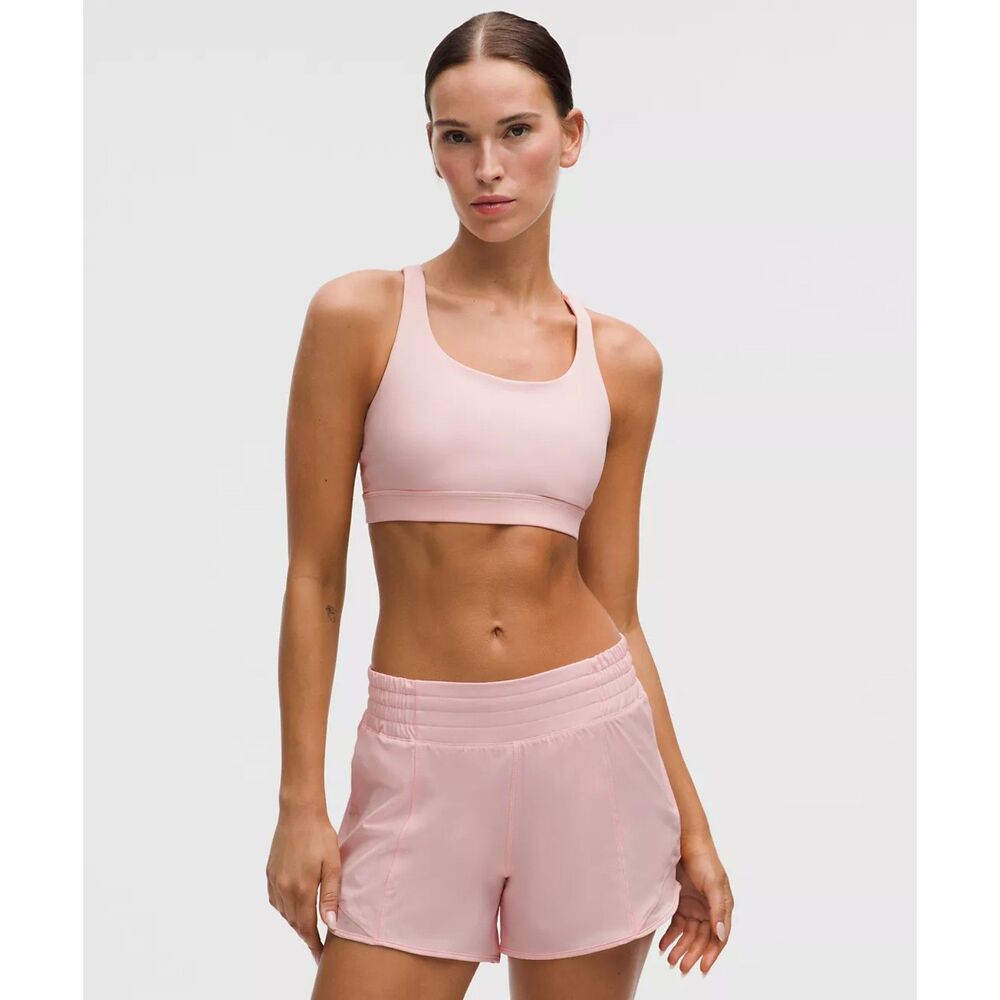 NWT lululemon Energy Bra Blush Quartz Size 8 - Picture 6 of 7